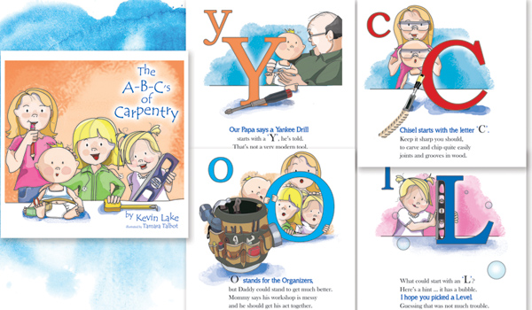 ABC's Carpentry Children's Book